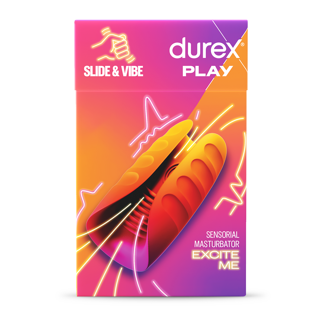 Durex Sensorial Masturbator, Slide & Vibe