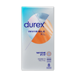 Durex Invisible XL -kondomit 8 kpl.